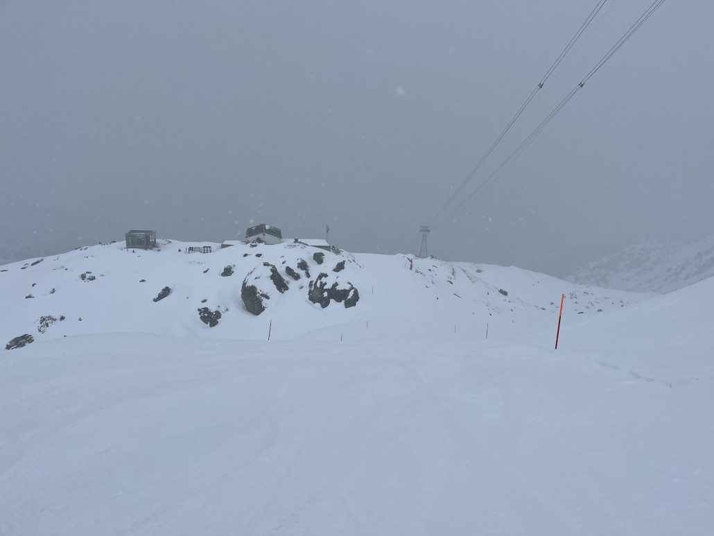 Gute Bodensicht am Grauberg, sowohl vor…