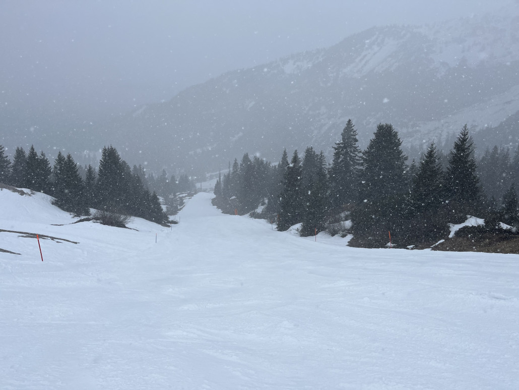 Die Zufahrt zur PB wird langsam knapp. Macht aber nichts, ist ab morgen sowieso zu.