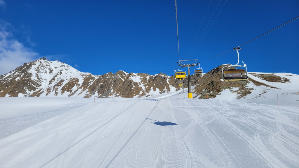 perfekte Pisten an Randolins