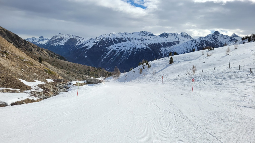 Talabfahrt nach Celerina