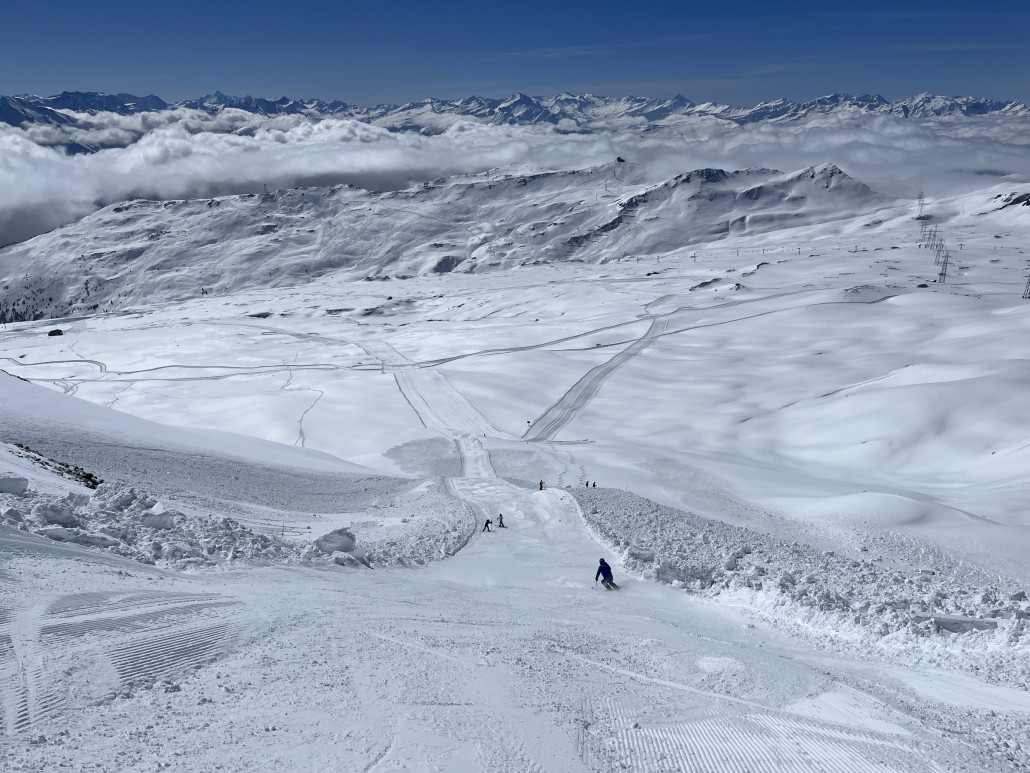 Siala West sehr schmal, aber leer, da alle anderen ins Gelände wollten