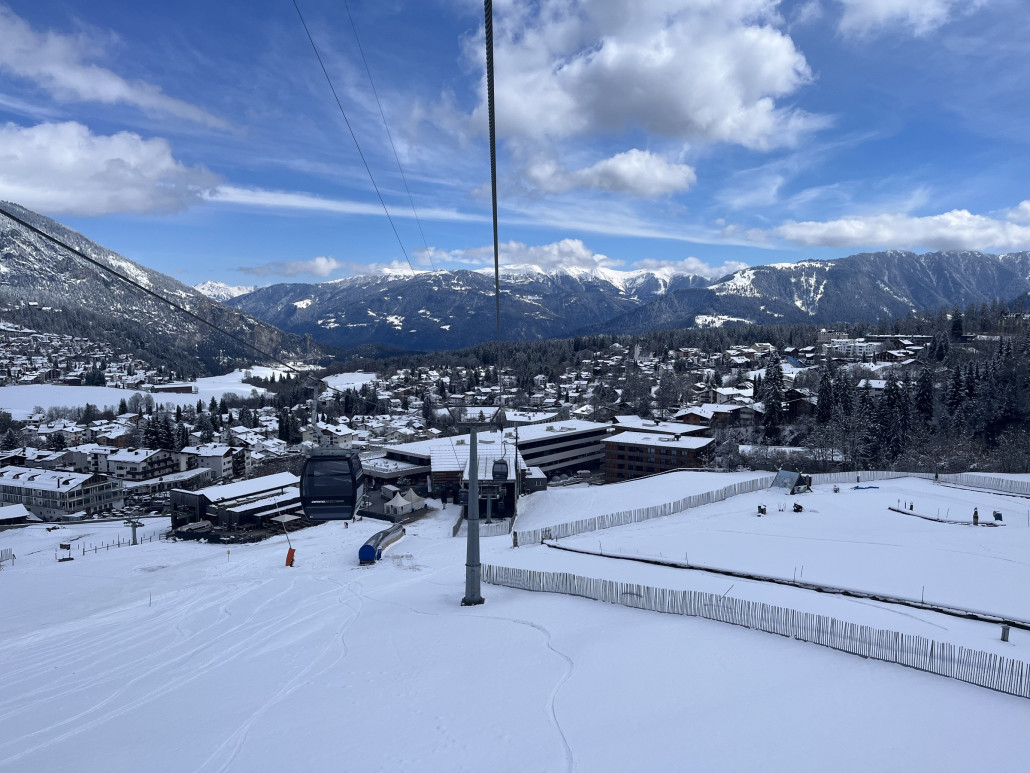 So sah Flims diesen Winter selten aus