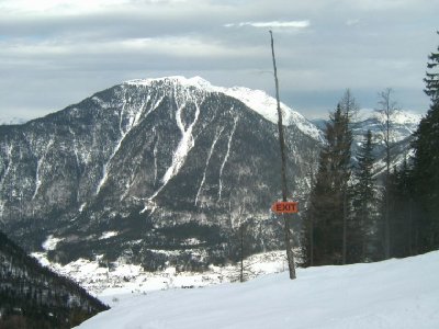 Last exit Angeralmegg - das letzte Stück durch engen Hochwald ist dann nicht unschwer und für Ungeübte sicher etwas heikel