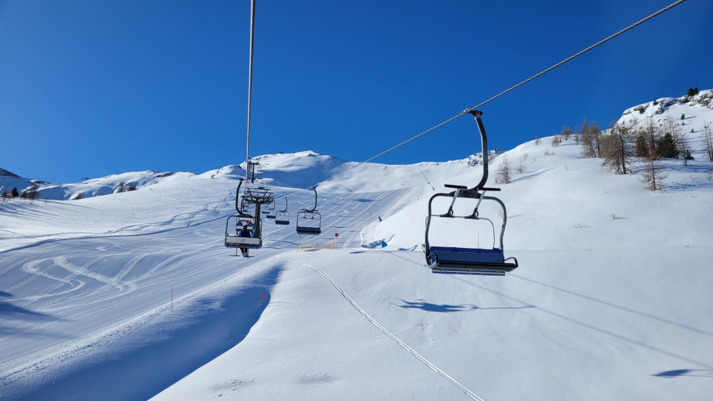 Couis 2 am morgen, noch fast alles unverspurt