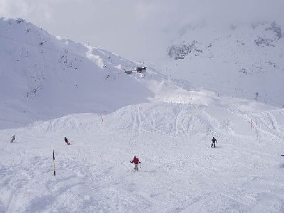 Lutersee Piste Richtung Guschen