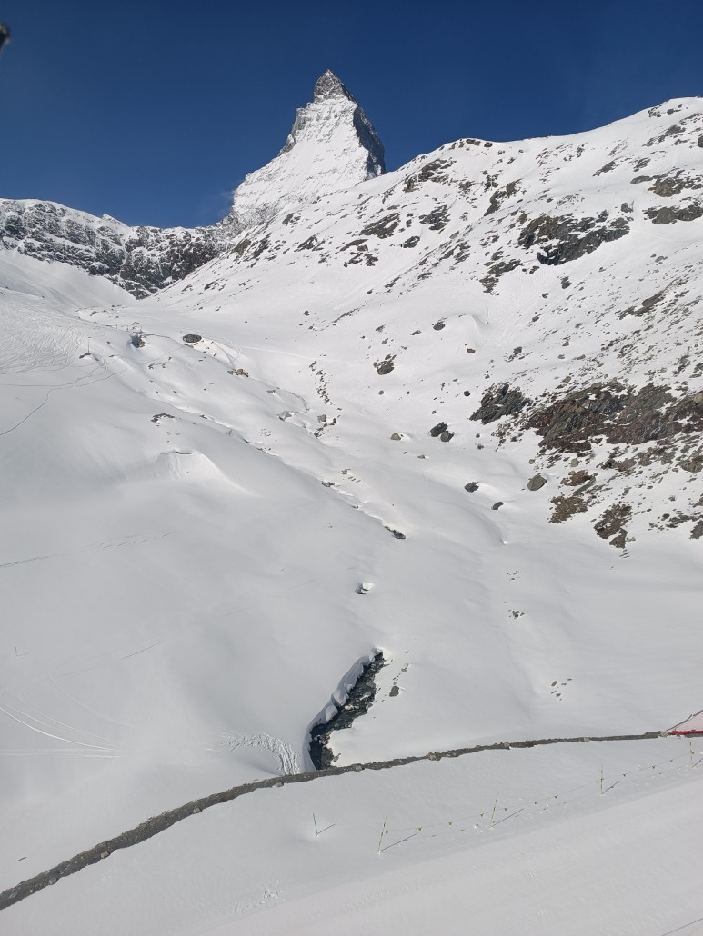 Das felsige Tal noch zu felsig...