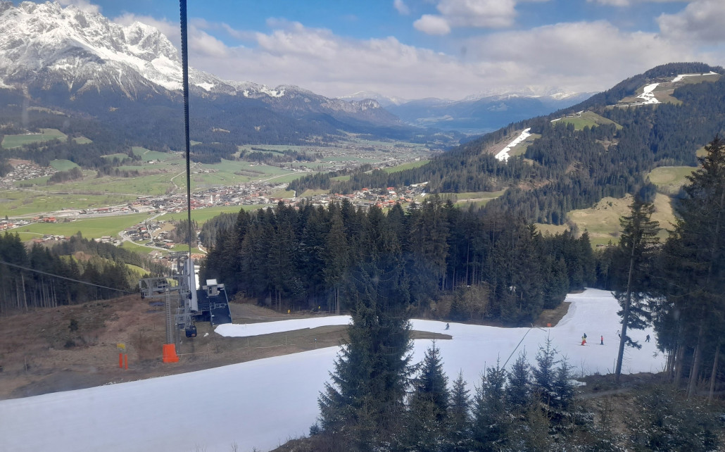 Ellmau: Die Mittelstation ist ab 10 Uhr geöffnet