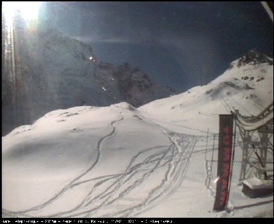Frischer Pulverschnee in La Grave