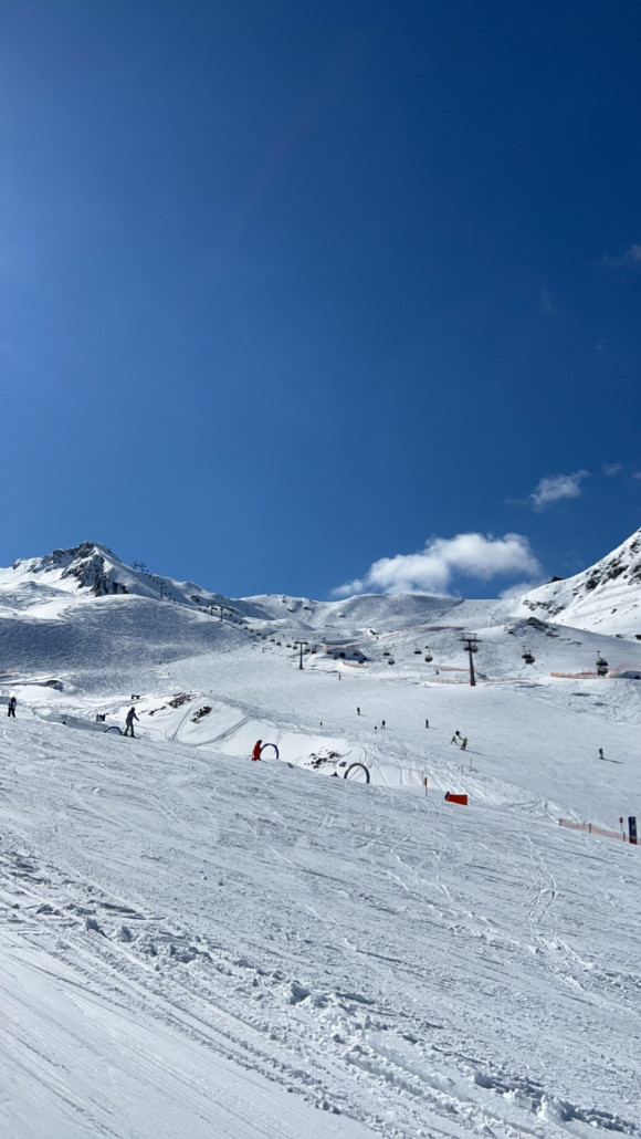 Wirklich hervorragende Pisten am Tuxer Joch, dort blieben wir fast den ganzen Nachmittag