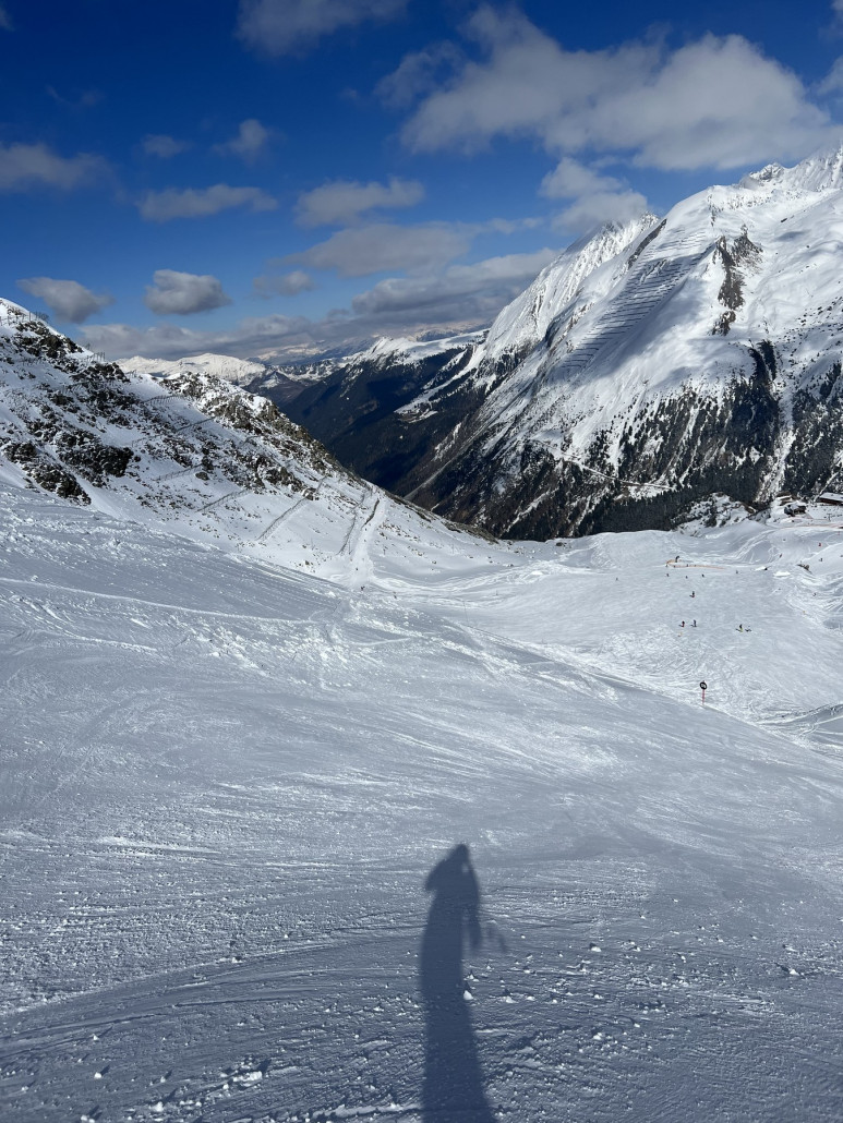 Blick von der „neuen“ 17b hinab