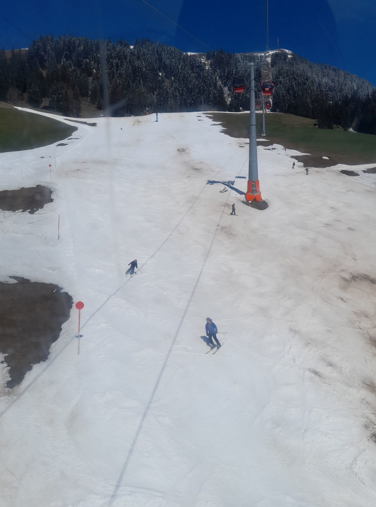 Hopfgarten oberhalb der Mittelstation: