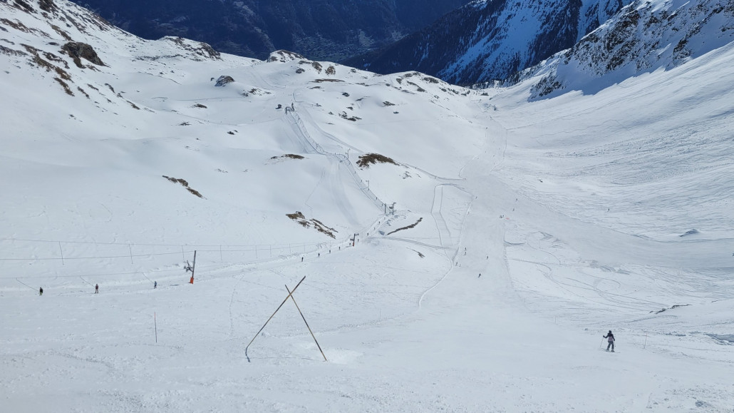 Lona zweite Variante, richtig steil