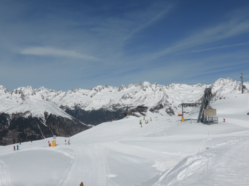 Bergstationsbereich 3-er Sessel