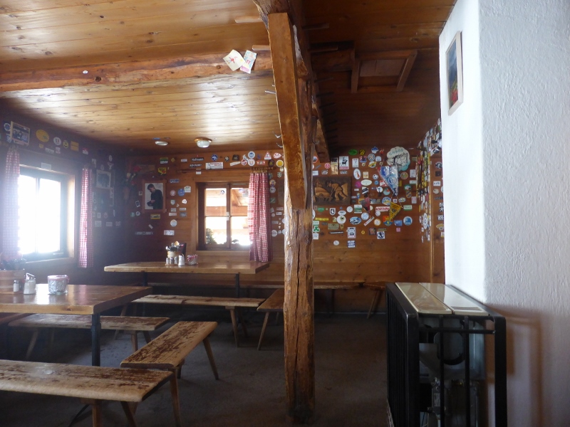 draussen gab es keinen Platz mehr, drinnen war es auch gut