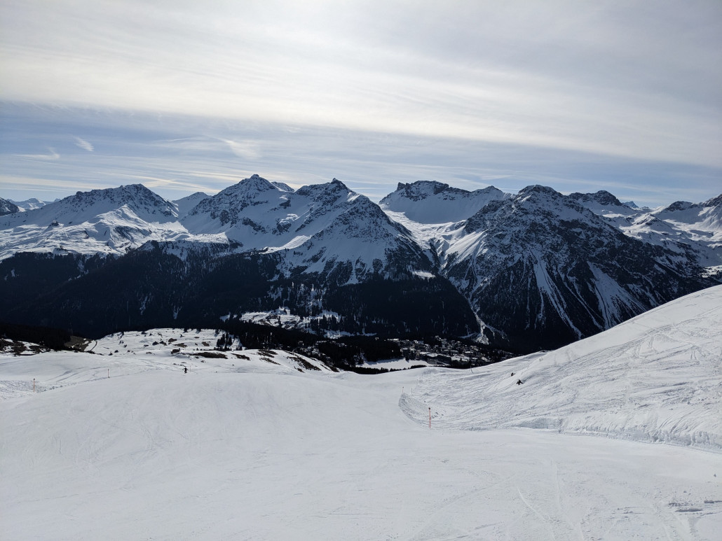 Diamond Slope (Piste 12) mittlerer Teil