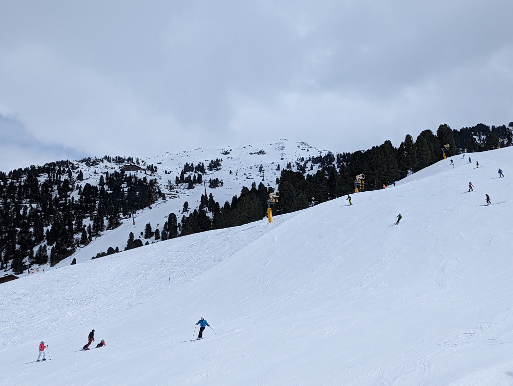 Piste am Karspitzexpress, nicht gefahren.