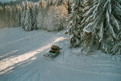 Schneimeister unterwegs.