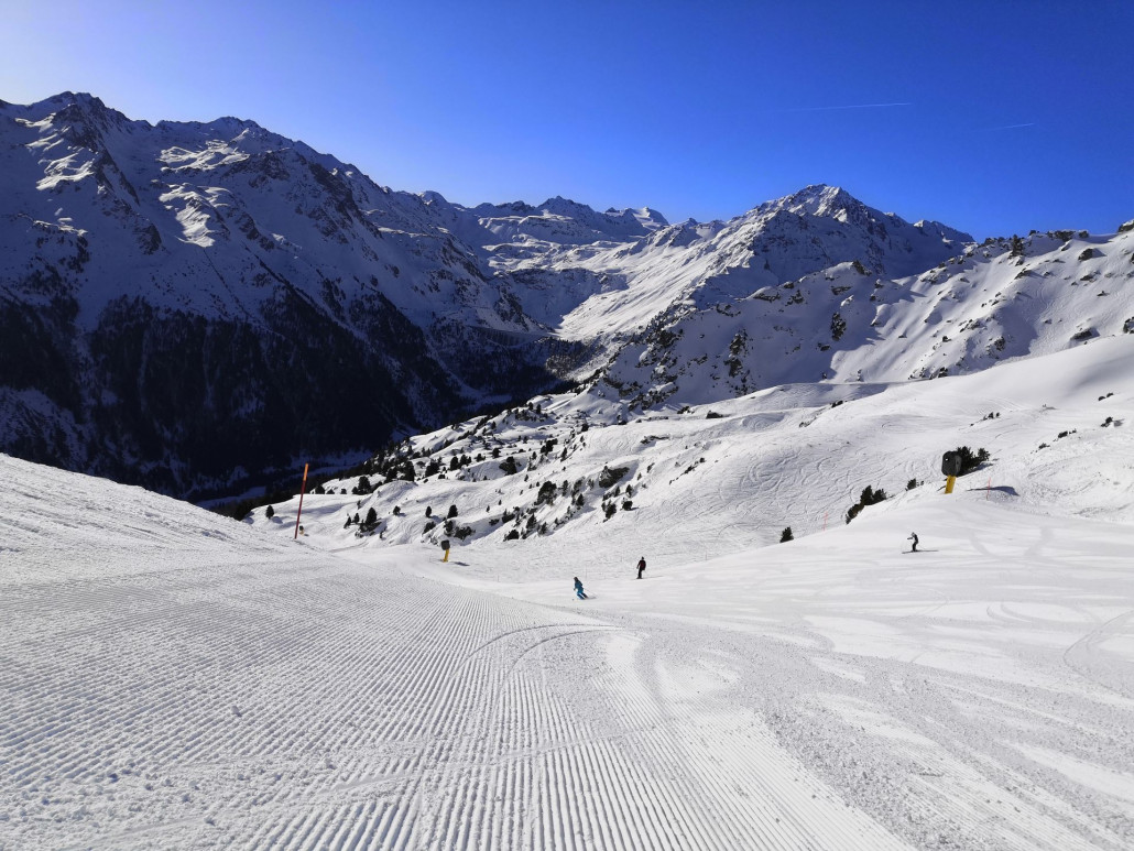 09:06 Uhr: Abfahrt vom Plan du Fou Richtung Siviez