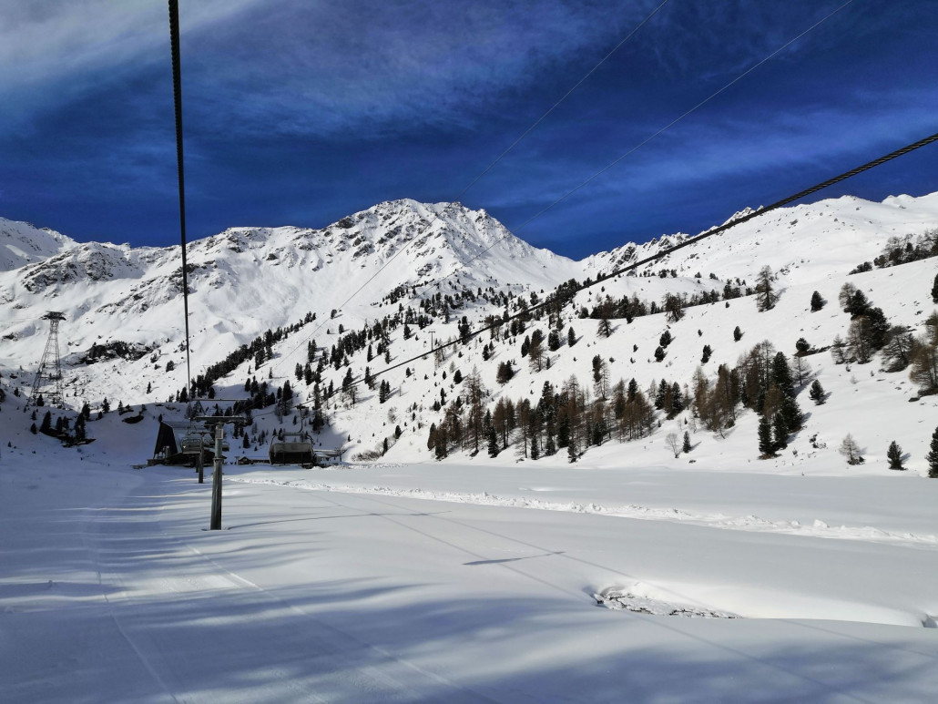 09:34 Uhr: Letzter Tag, es geht nochmals Richtung La Tzoumaz.