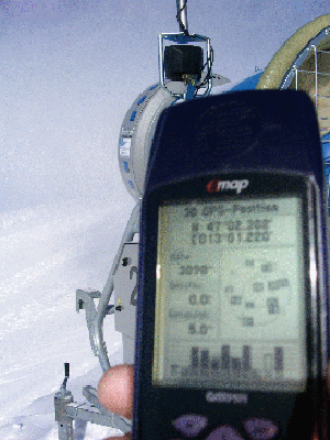 In Betrieb auf 3098m