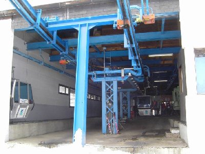 Blick in die Talstation.