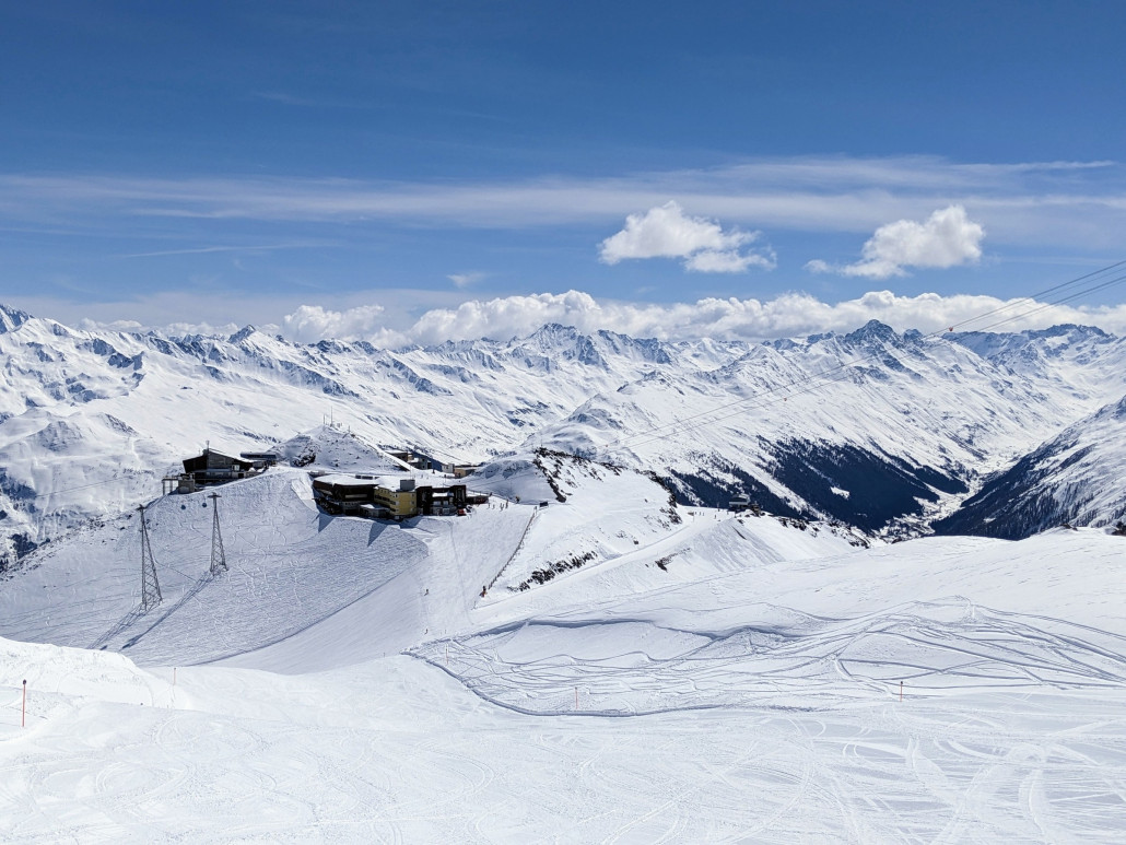 Zoom Weissfluhjoch &amp; Dischma. Tiefster Winter