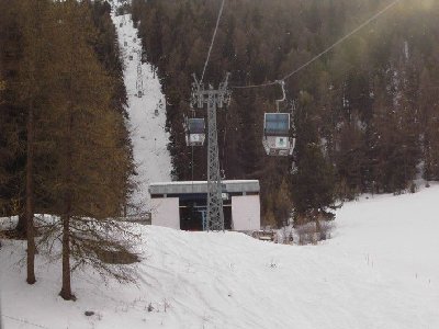 Mittelstation von unten,...