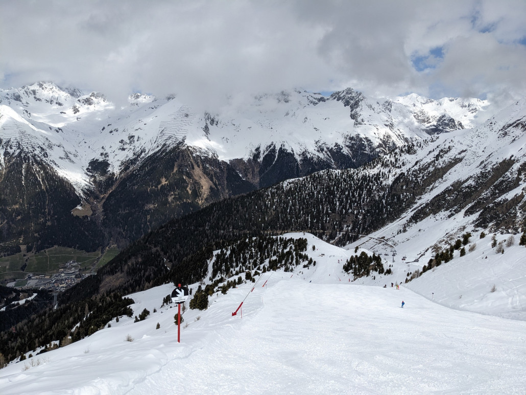 Die schwarze 4 ab dem Grat, einfach immer geil