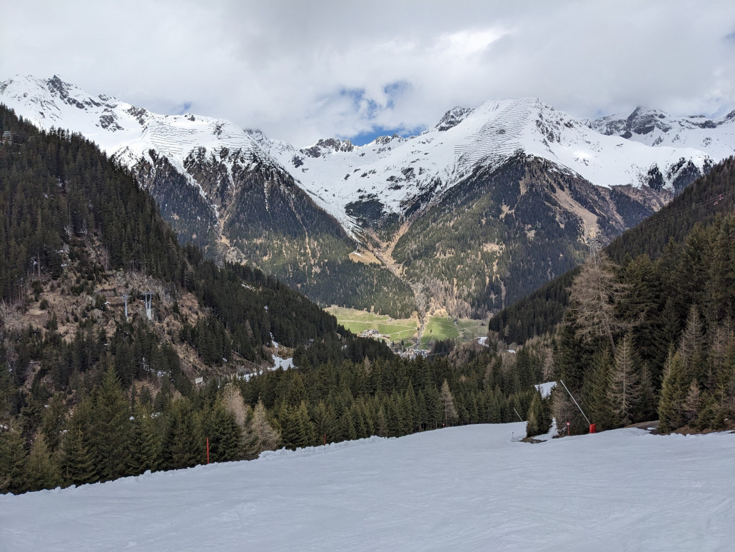 Talabfahrt nach Ischgl in gutem Zustand