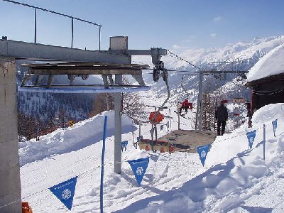 Bergstation der Schnecken DSB