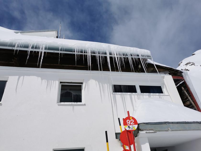 Eisige Zapfen. Ja moment mal? Wir haben Ende April? Wo ist der Frühling?