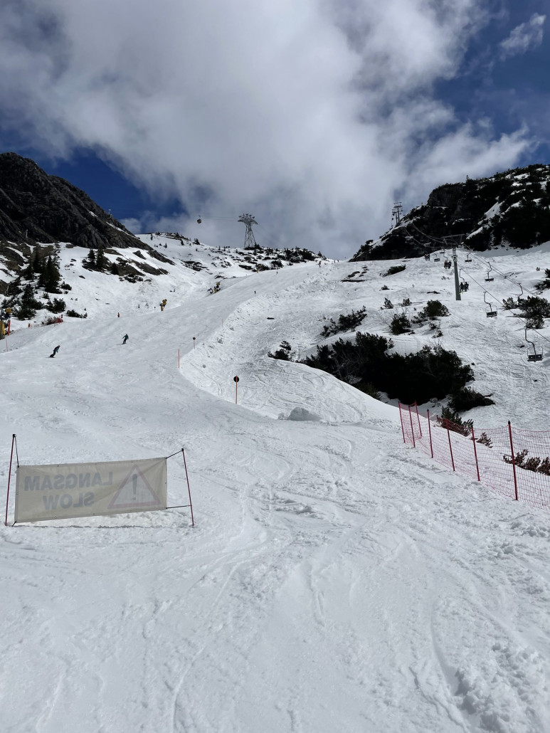 Sonngehren später bremst es gut