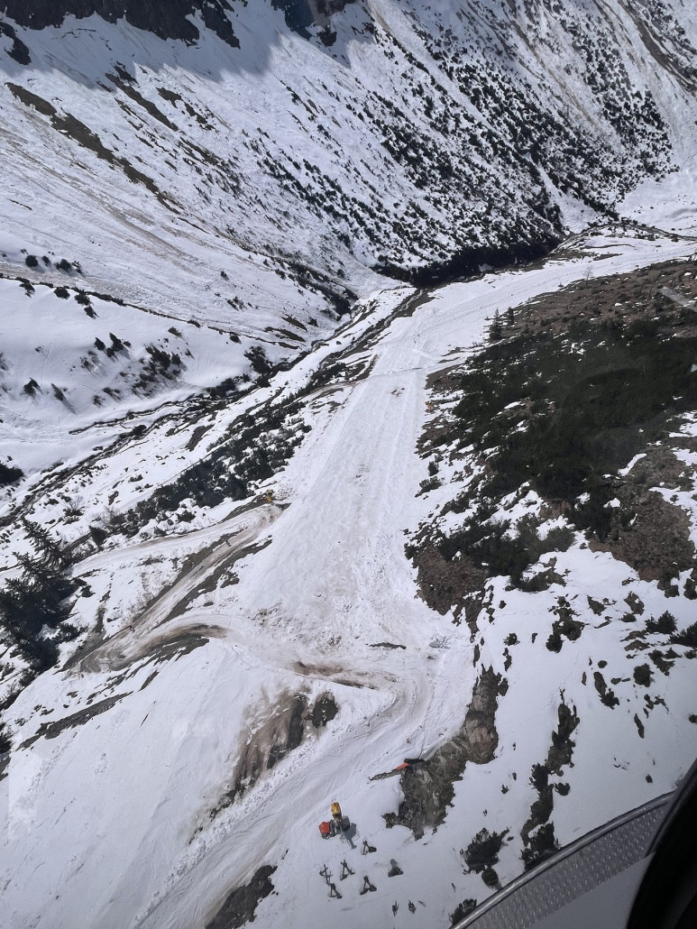 Latschenhang geschlossen