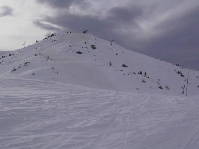 Braun, bräuner, Piste Mont Major.
