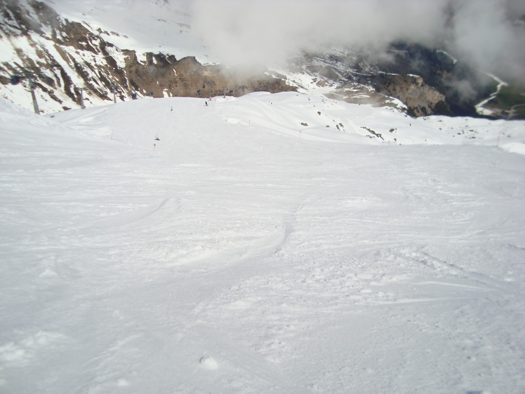 Abfahrt Sommerbergalm