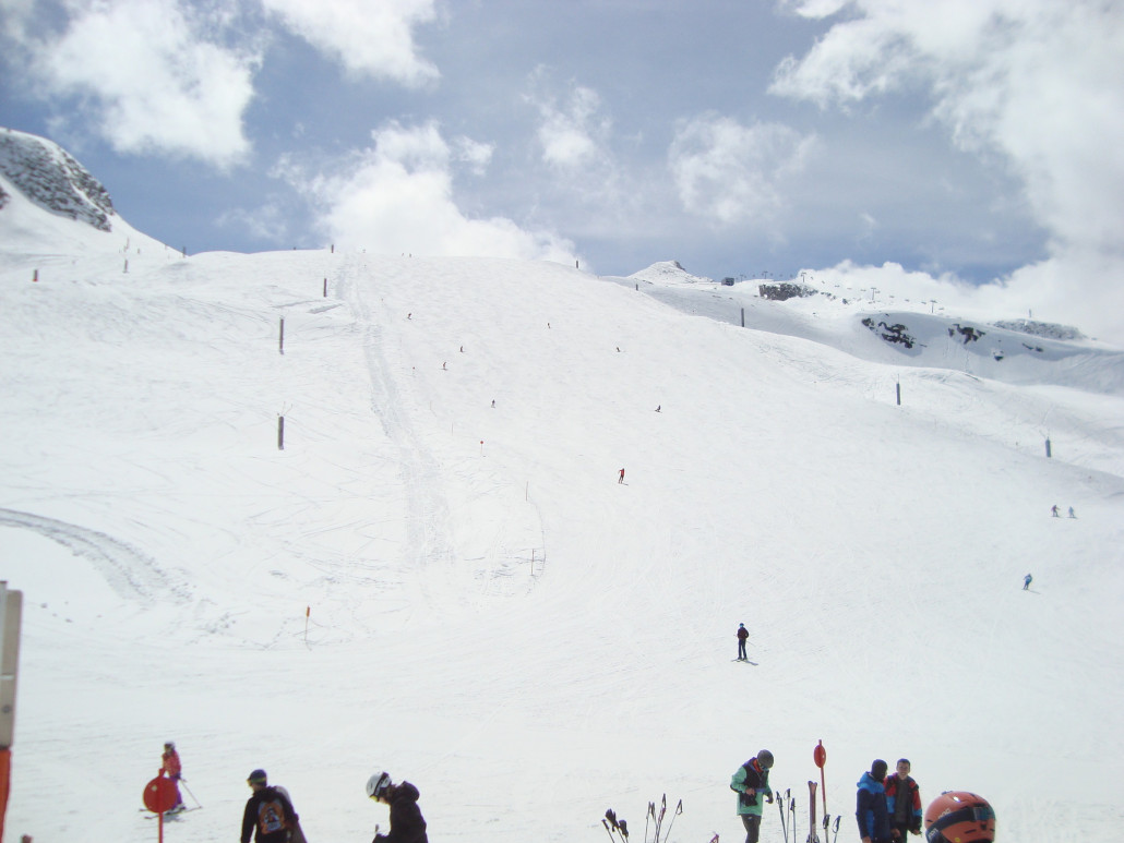 Abfahrt Tuxer Ferner Haus Classic