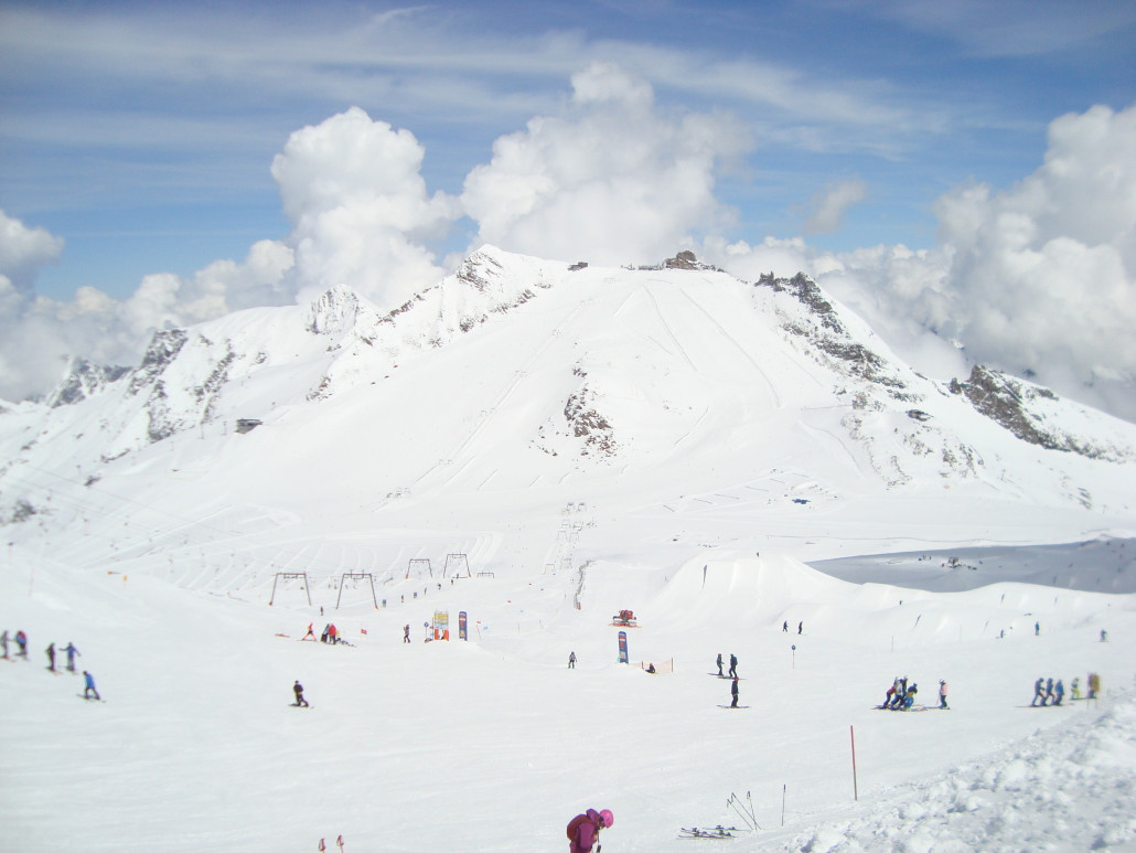 Ausblick Gefrorene Wand