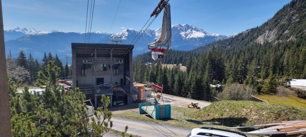 Materialseilbahn Grauberg