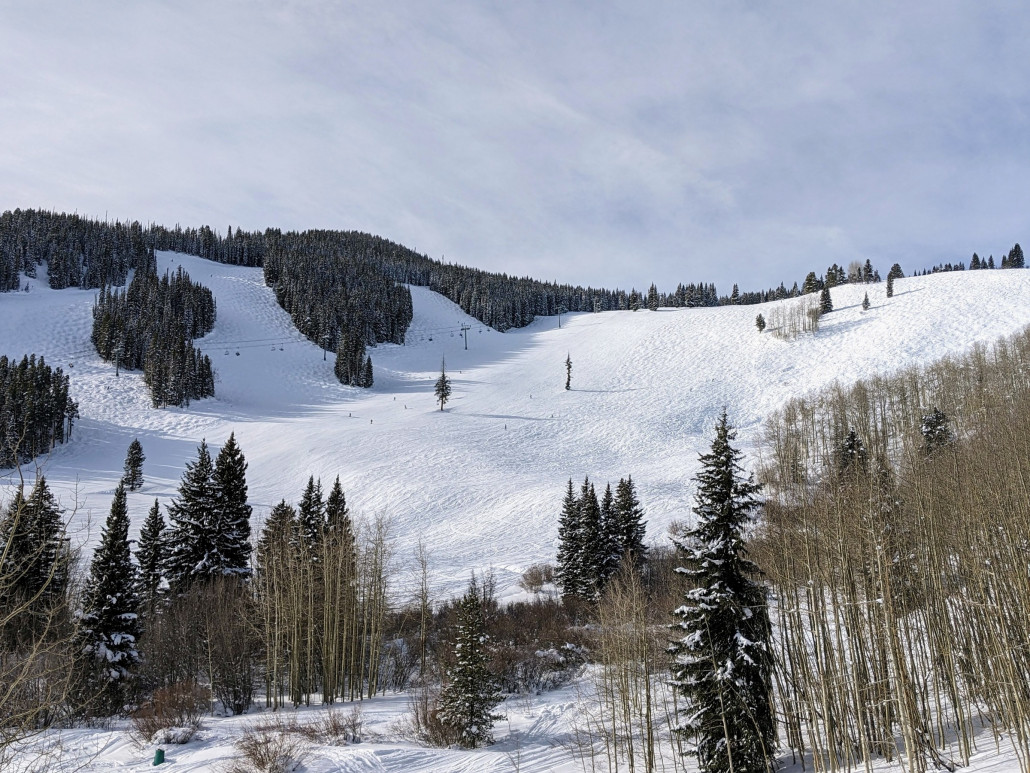 Blick in die Larkspur Bowl