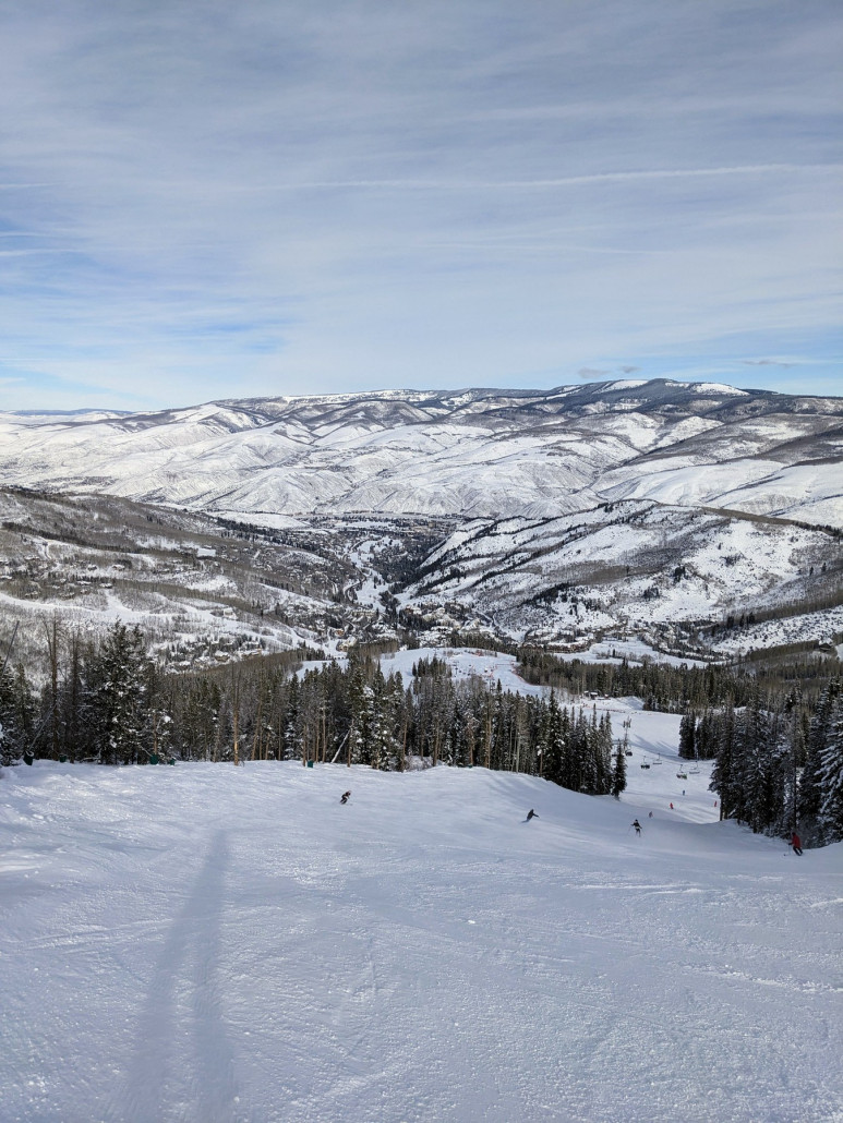 Centennial im oberen Teil, noch etwas bevölkert. Unten raus dann interessanterweise immer leerer, da in viele verschiedene Varianten mündend