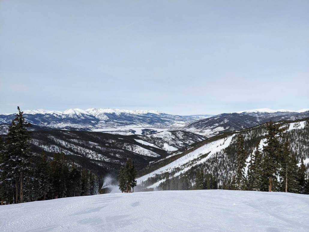 Die Starfire wurde am ersten Besuchstag noch beschneit. Weiterlesen… ;)