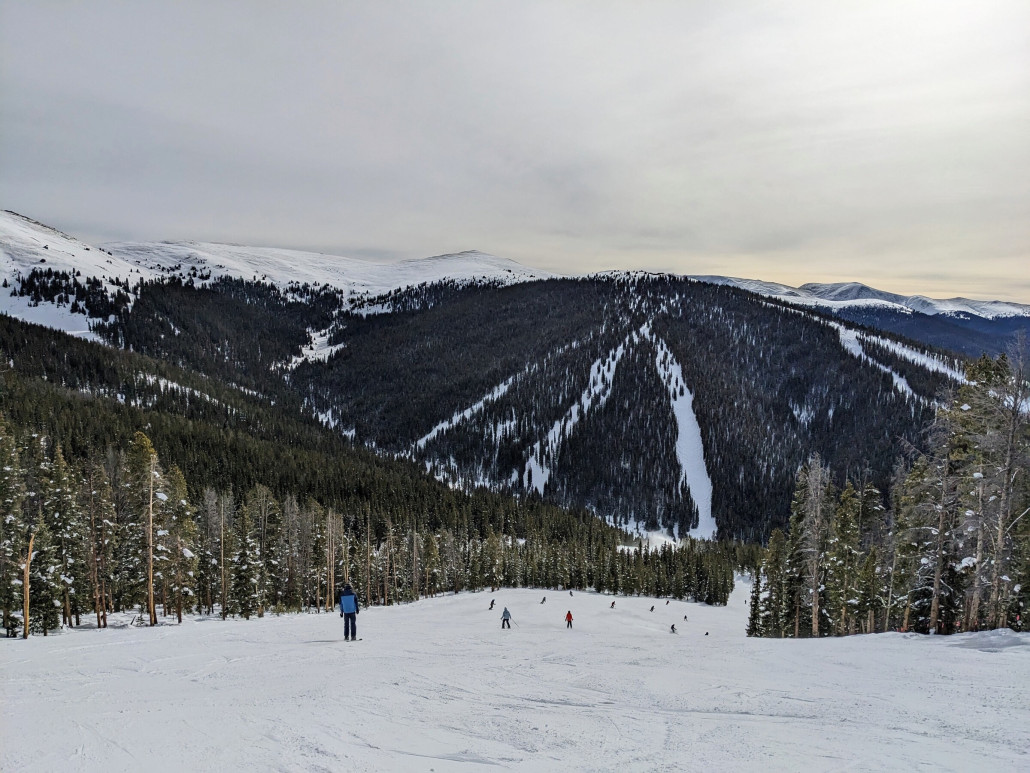 Mozart etwas weiter unten. Hier wird es etwas schmaler