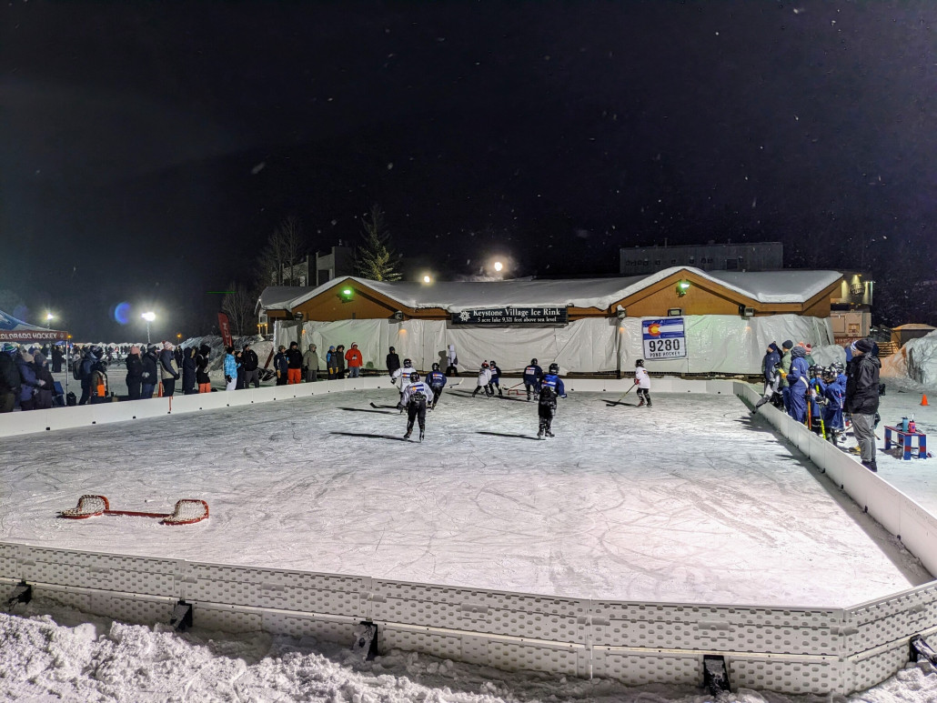 Pondhockey, eine grosse Sache hier. Noch grösser jedoch in Kanada