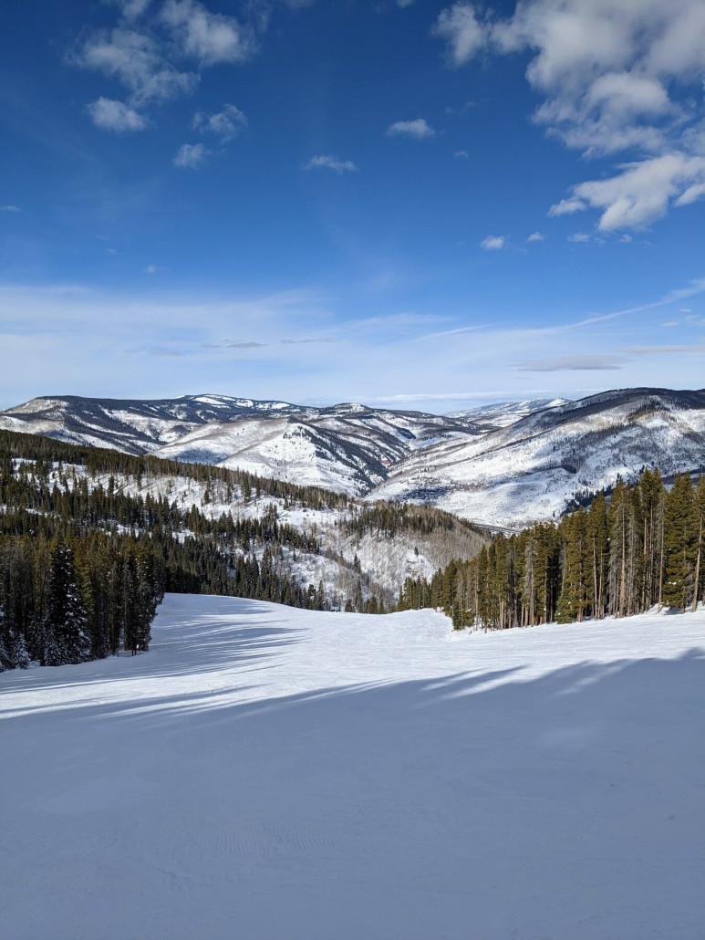Riva Ridge, längste Piste im Gebiet