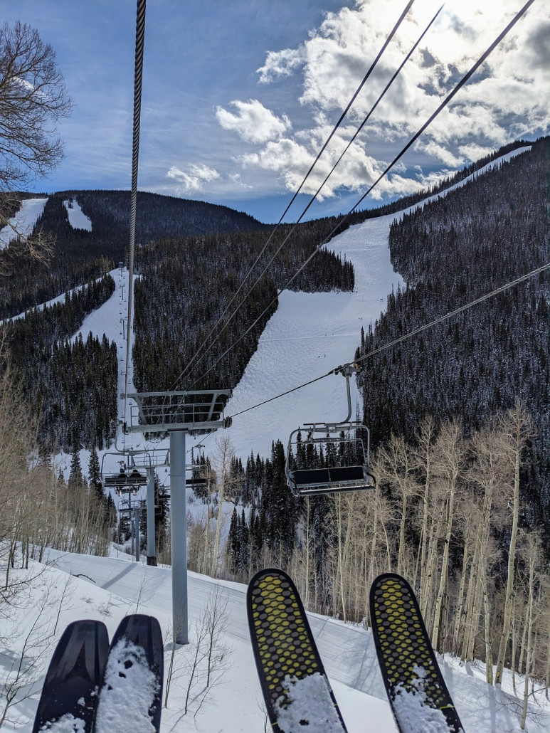 Kleine Bergabstrecke auf der Riva Bahn