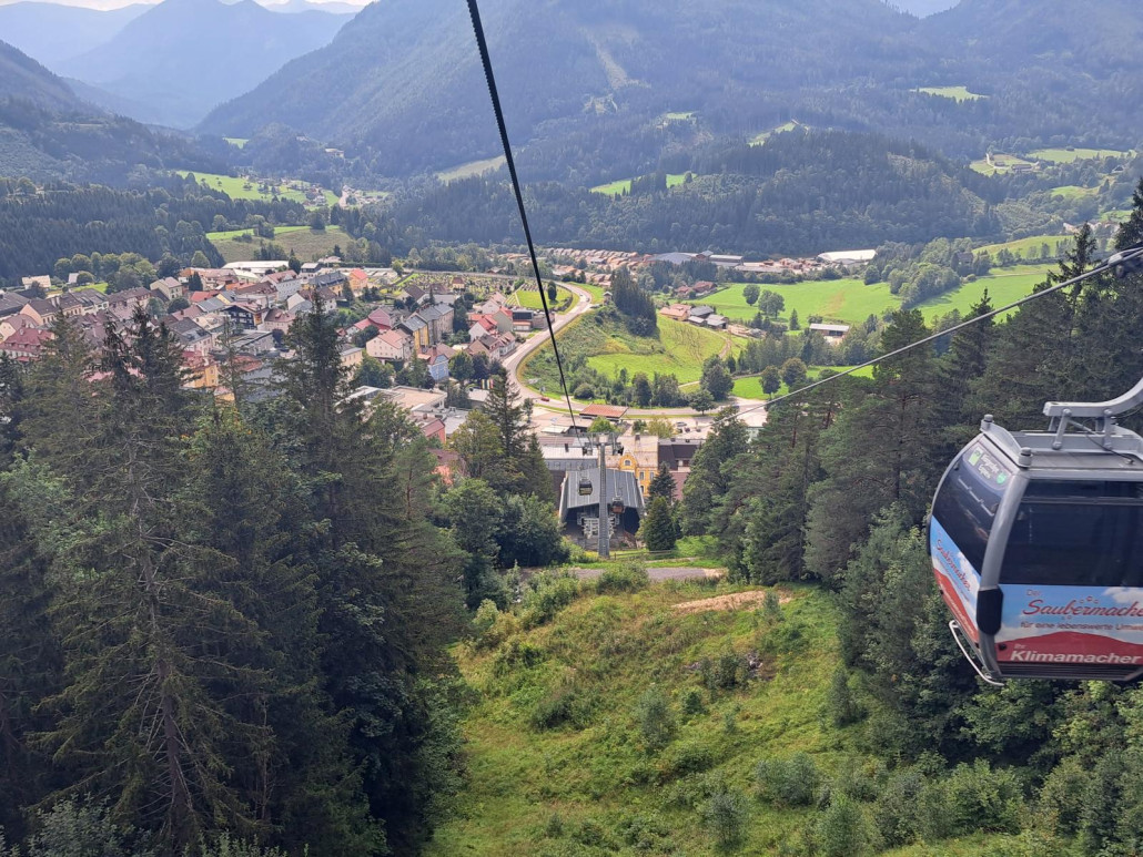 Kurz vor der Talstation.