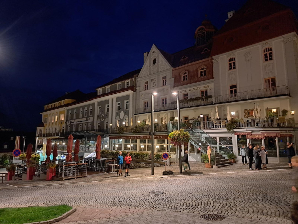 Mariazell bei Nacht