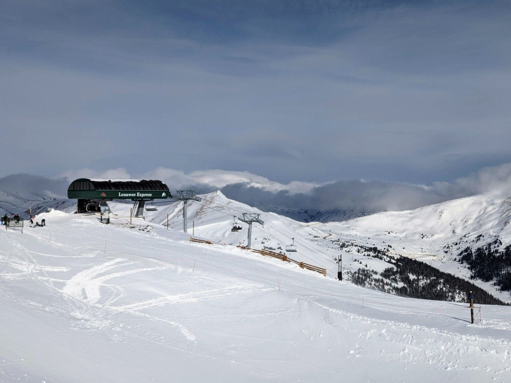 Gipfel Bergstation Lenawee Expres