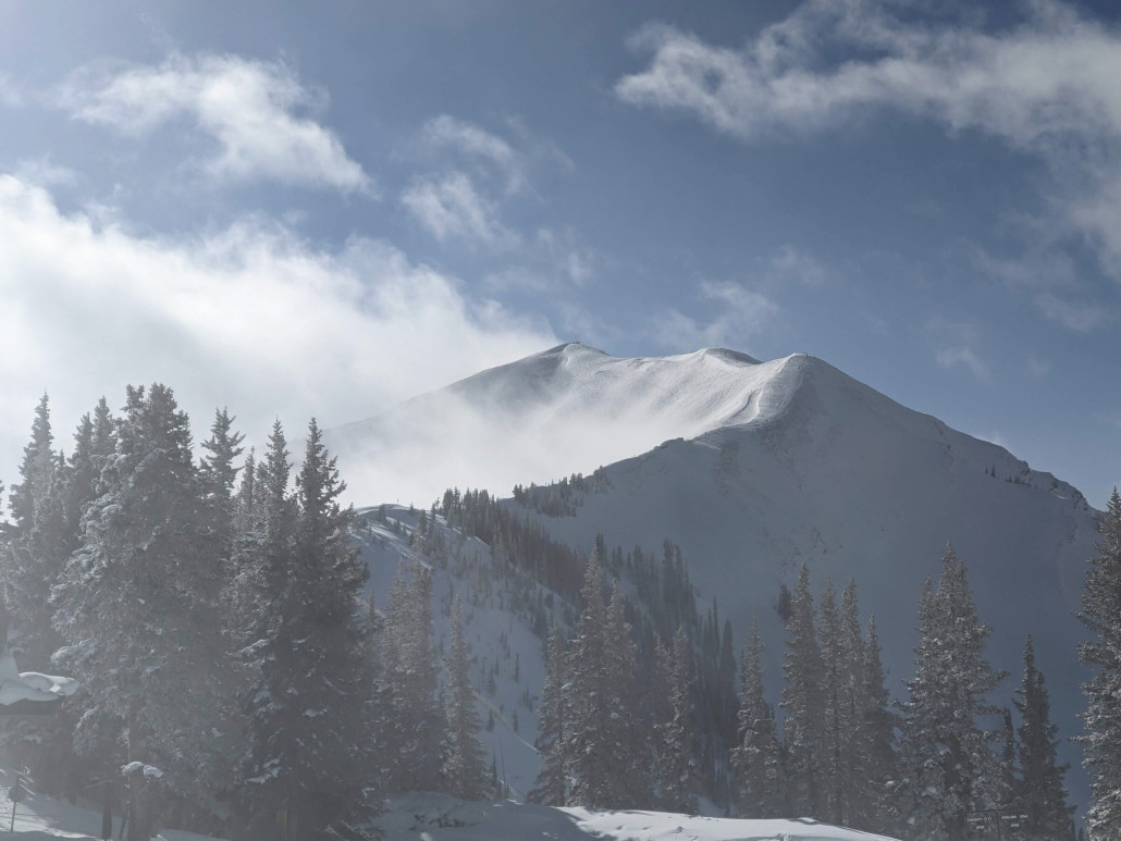 Blick in die Highlands Bowl