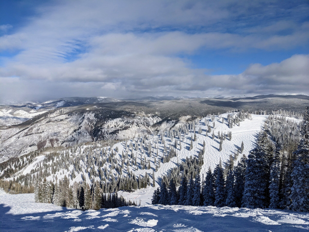 Top of Ruthie‘s Chair, Blick geht rüber zum Ajax Express